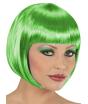 Peluca Verde Cabaret Pop disfraz