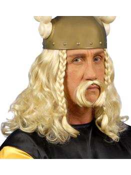 Peluca Vikinga de Asterix Rubia