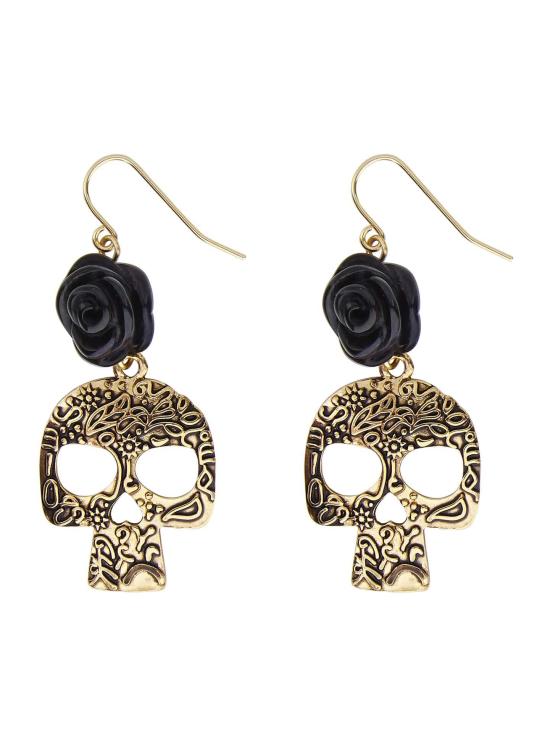 Pendientes de Calavera Catrina