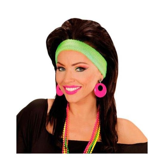 Pendientes Rosas Neon Pink Ladies Grease