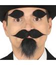 Perilla, Bigote y Cejas adhesivas *