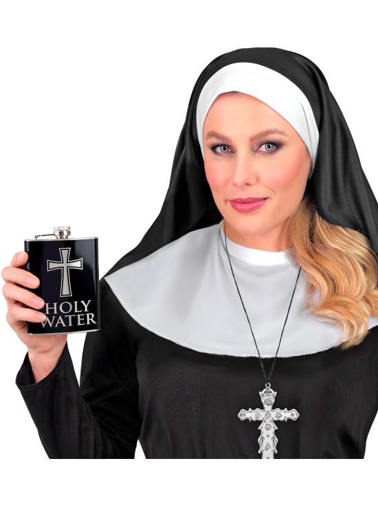 Petaca Agua Bendita para disfraces religiosos