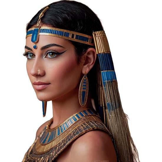 Piercing Eye of Horus Dorado – Accesorio de Joyería para Disfraces Egipcios