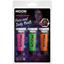 Pintura facial Moon Glow Intense Neon UV