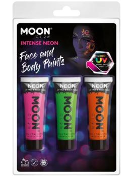 Pintura facial Moon Glow Intense Neon UV