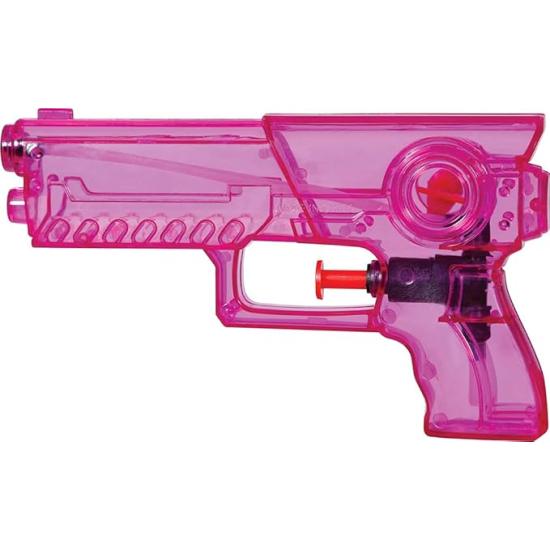 Pistola de Agua Transparente (17 cm) - Juguete para Fiestas de Verano y Graduación Pistola de Agua Transparente (17 cm) - Juguete para Fiestas de Verano y Graduación