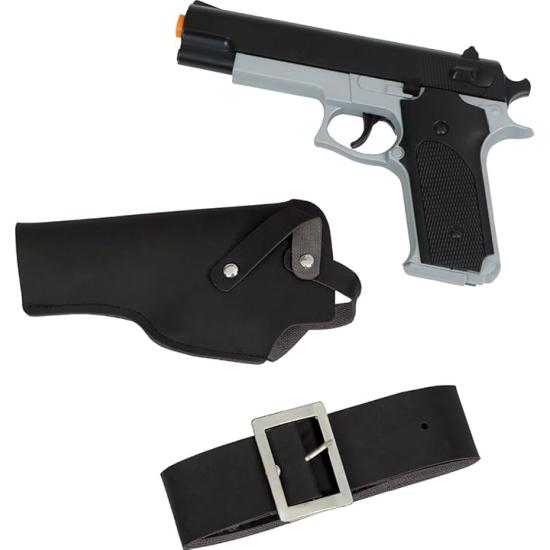 Pistola de Juguete con Cartuchera (22 cm)