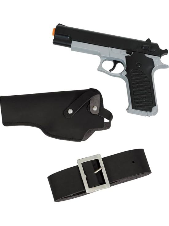 Pistola de Juguete con Cartuchera (22 cm)
