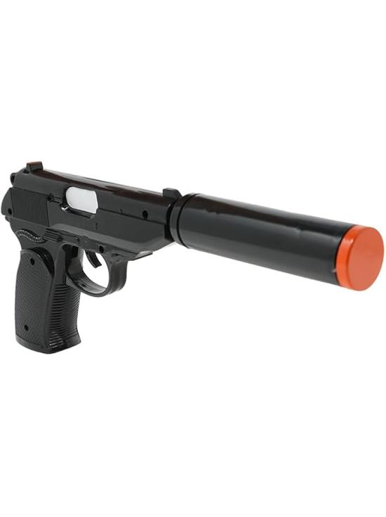 Pistola de Juguete con Silenciador (25 cm)