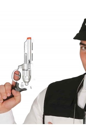 Pistola Disfraz FBI de 28 cms
