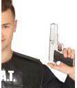 Pistola Disfraz Gris de 22 cms