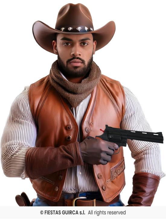 Pistola Magnum para disfraces Cowboy