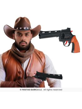 Pistola Magnum para disfraces Cowboy