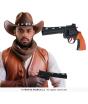 Pistola Magnum para disfraces Cowboy