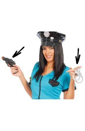 Pistola para disfraces con Esposas