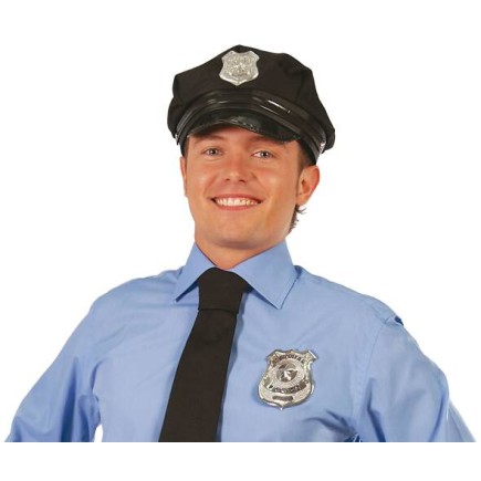 Placa de Policía Metálica