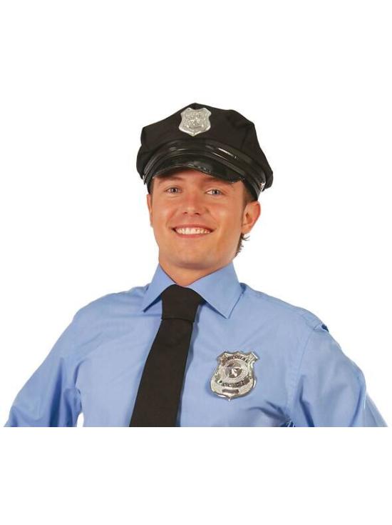Placa de Policía Metálica