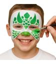 Plantillas de Maquillaje (5x13.5cm) – Set de Stencils para Pintura Facial y Corporal
