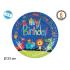 Platos Zoo Party desechables 23 cms 6 uds