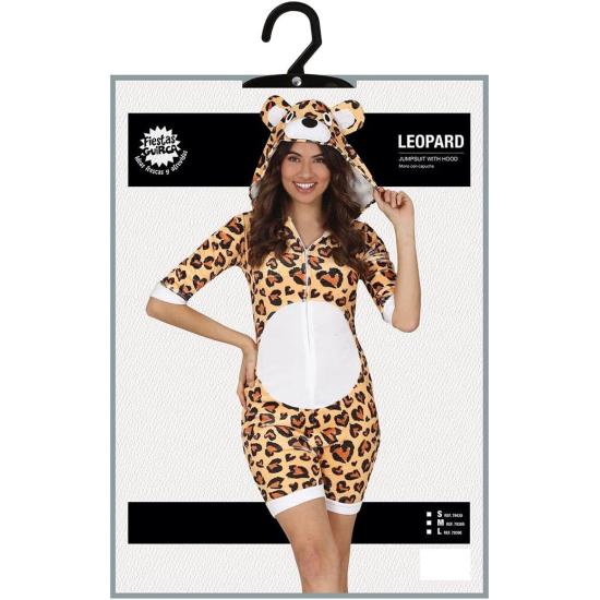 Disfraz de Leopardo Corto para Mujer