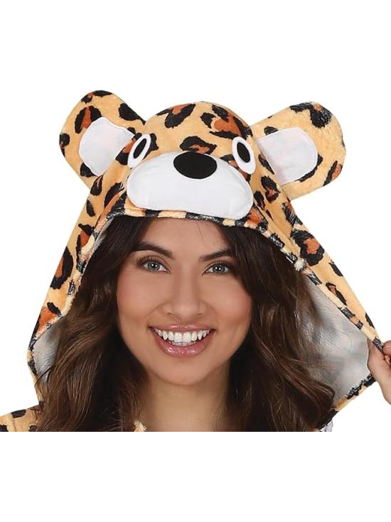 Disfraz de Leopardo Corto para Mujer