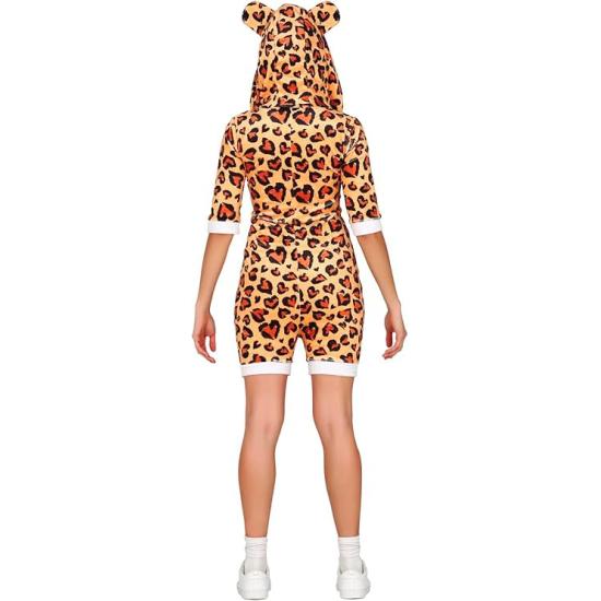 Disfraz de Leopardo Corto para Mujer