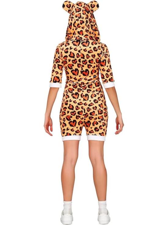 Disfraz de Leopardo Corto para Mujer