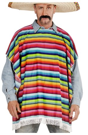 Poncho Mexicano talla única