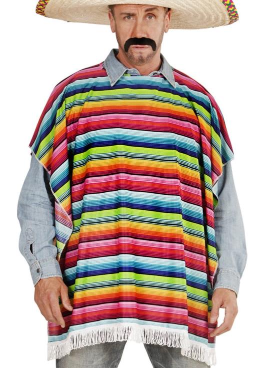 Poncho Mexicano talla única