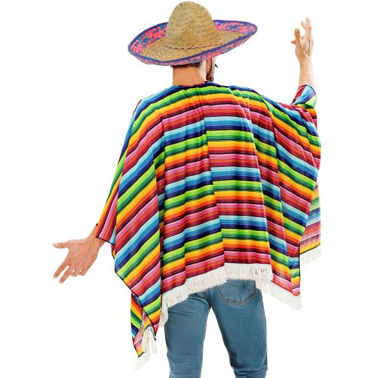 Poncho Mexicano talla única