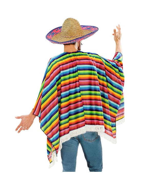 Poncho Mexicano talla única