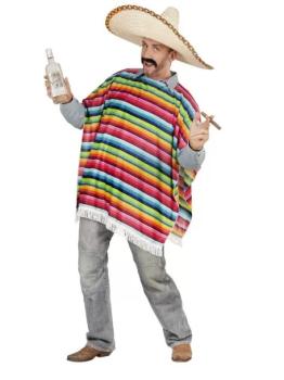 Poncho Mexicano talla única