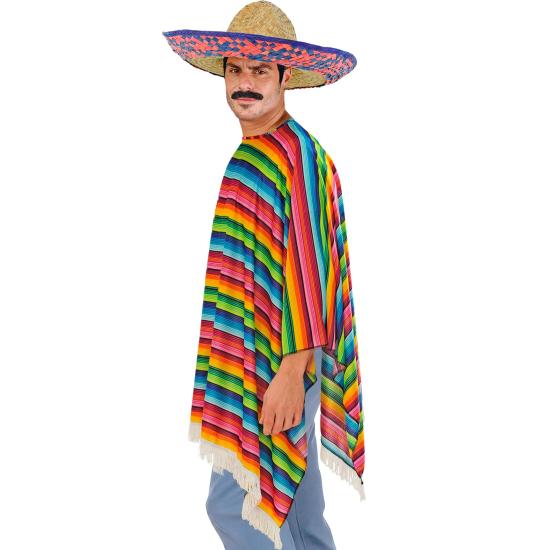 Poncho Mexicano talla única