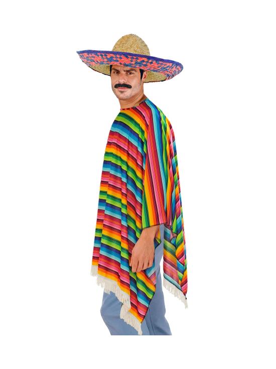 Poncho Mexicano talla única