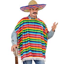 Poncho Mexicano talla única