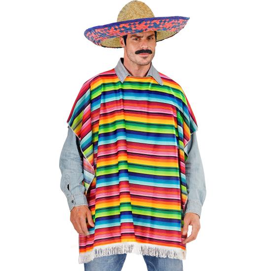 Poncho Mexicano talla única