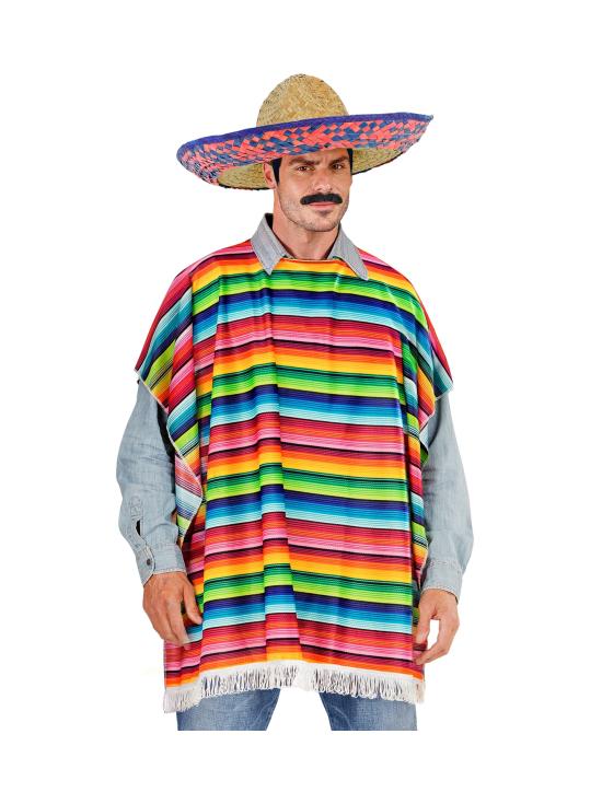 Poncho Mexicano talla única