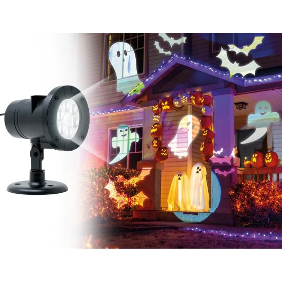 Proyector Led de Figuras Halloween y Navidad para exteriores