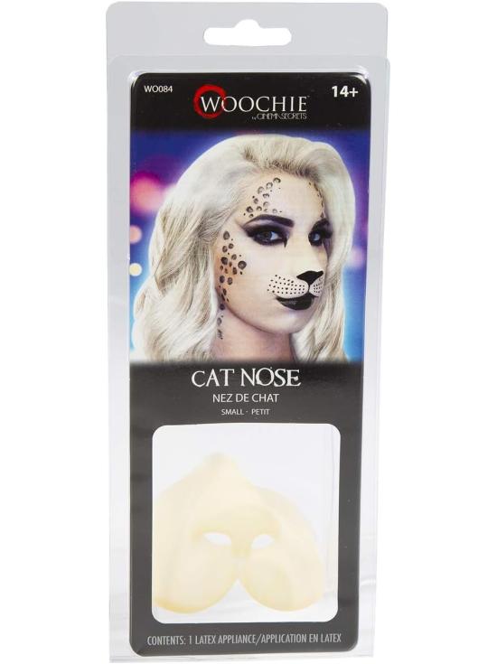 Prótesis de látex Woochie con cara de gato grande