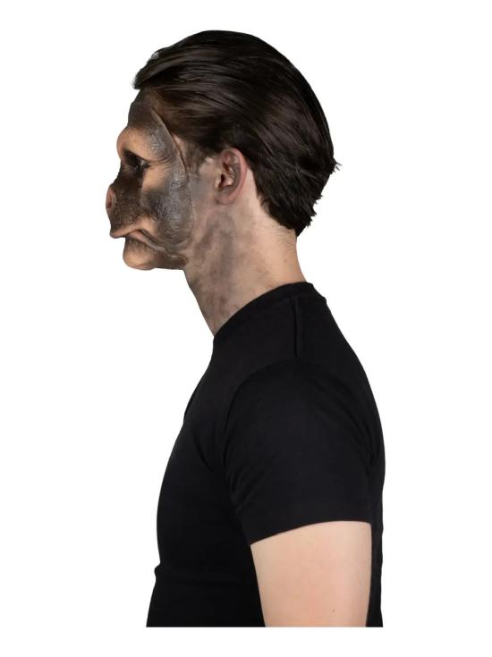 Prótesis Facial de Mono Black Chimp Deluxe FX Ghoulish para Halloween