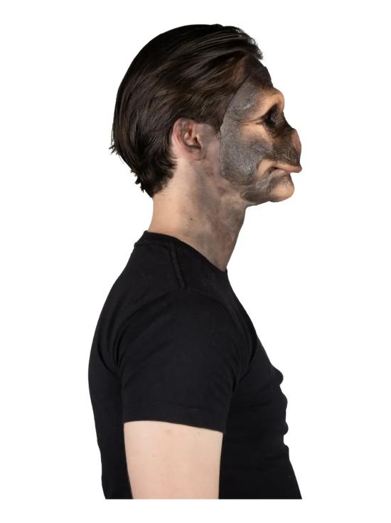 Prótesis Facial de Mono Black Chimp Deluxe FX Ghoulish para Halloween