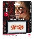 Prótesis herida terrorífica, piel de zombi en descomposición
