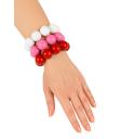 Pulsera años 50 Rosa Pink Ladies . .
