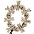 Pulsera de Calaveras y Huesos Cruzados para Halloween