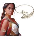 Pulsera Metálica de Laureles - Accesorio de Diosa Griega o Romana