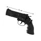 Revolver Negro 21 cms