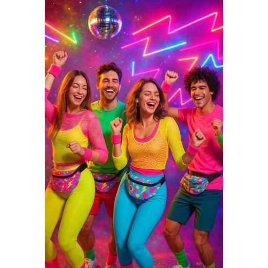 Riñonera Años 80 - Disponible en 2 Colores Riñonera Años 80 - Disponible en 2 Colores