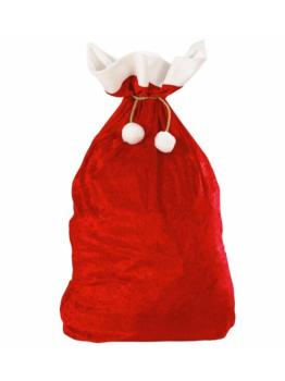 Saco Papa Noel de Terciopelo 60 x 95 cm