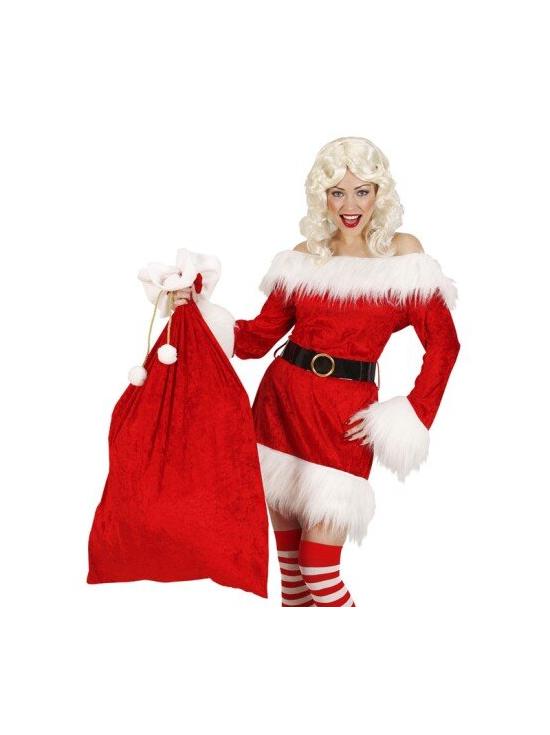 Saco Papa Noel de Terciopelo 60 x 95 cm