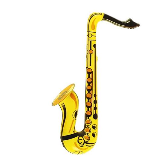 Saxofón Hinchable Dorado 60 cms